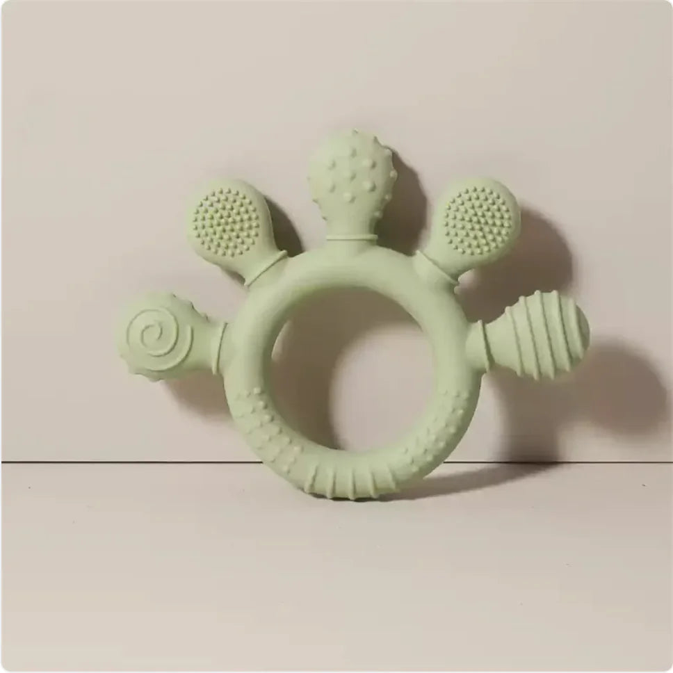 Silicone Baby Hand Teether