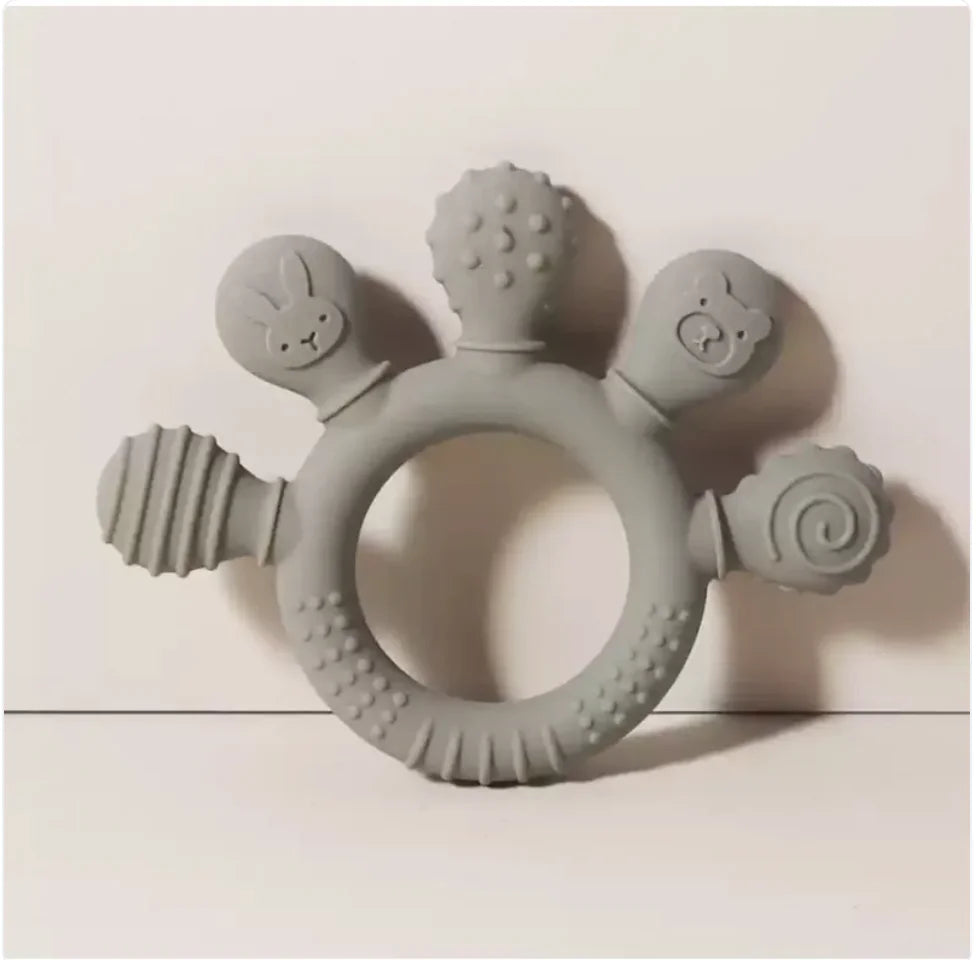 Silicone Baby Hand Teether